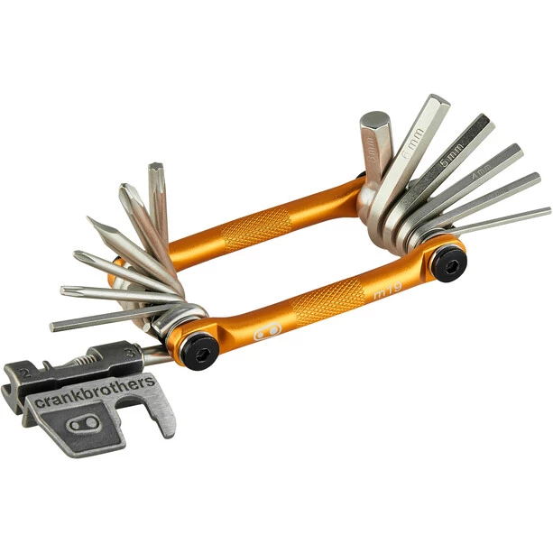 Crankbrothers Mini-outils & Outils Multifonctions Multi-19 Outil Multifonction, Or 1 Crankbrothers Mini-outils & Outils Multifonctions Multi-19 Outil Multifonction, Or