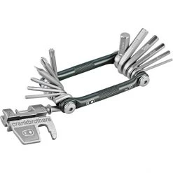 Crankbrothers Mini-outils & Outils Multifonctions Multi-19 Outil Multifonction, Argent/noir