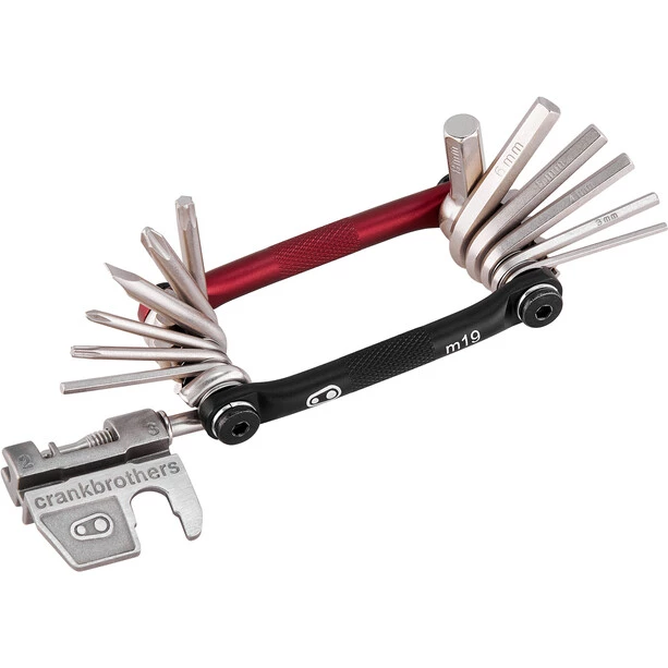 Crankbrothers Mini-outils & Outils Multifonctions Multi-19 Outil Multifonction, Noir/rouge 1 Crankbrothers Mini-outils & Outils Multifonctions Multi-19 Outil Multifonction, Noir/rouge