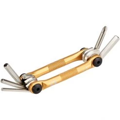 Crankbrothers Mini-outils & Outils Multifonctions Multi-5 Outil Multifonction, Or/argent