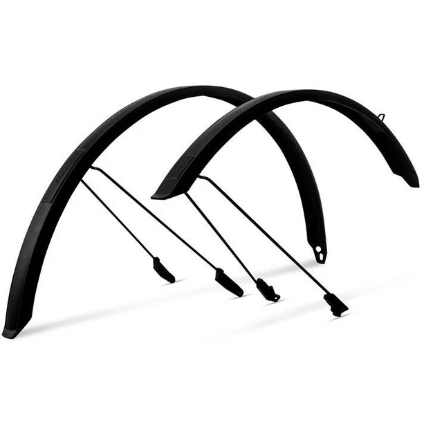 Cube-acid 45 Jeu De Garde-boue 28", Noir 1 Cube-acid 45 Jeu De Garde-boue 28", Noir