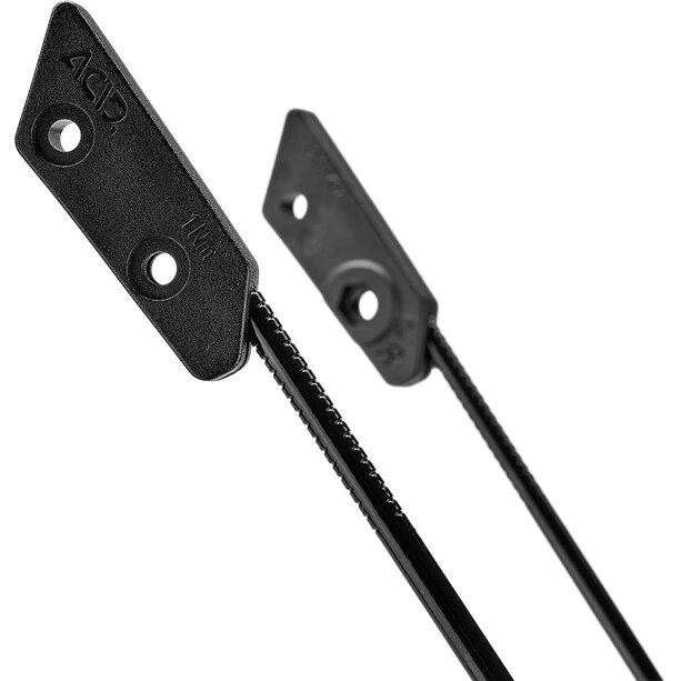 Cube-acid 53 Jeu De Garde-boue 28", Noir 2 Cube-acid 53 Jeu De Garde-boue 28", Noir – Image 2