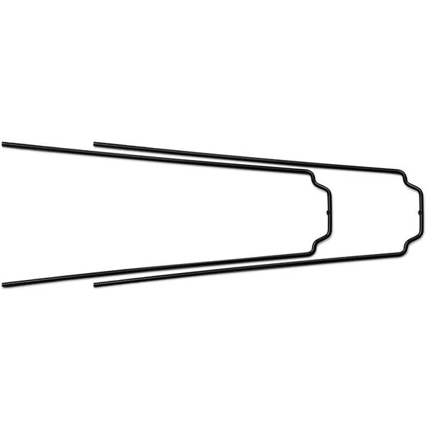 Cube-acid Garde-boue 60 Jeu De Tiges 26", Noir 1 Cube-acid Garde-boue 60 Jeu De Tiges 26", Noir