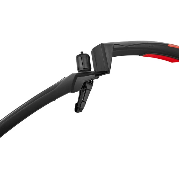 Cube-acid Vane Garde-boue 27,5" Avant, Noir/rouge 2 Cube-acid Vane Garde-boue 27,5" Avant, Noir/rouge – Image 2