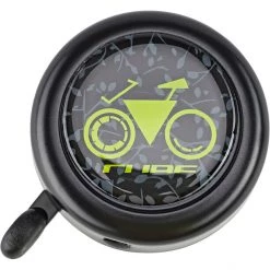 Cube Sonnettes Friends Sonnette De Vélo, Noir/jaune