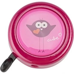 Cube Sonnettes Friends Sonnette De Vélo, Rouge/rose