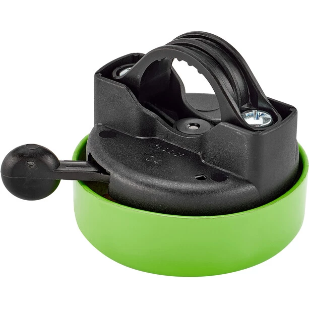 Cube Sonnettes Friends Sonnette De Vélo, Vert/jaune 2 Cube Sonnettes Friends Sonnette De Vélo, Vert/jaune – Image 2