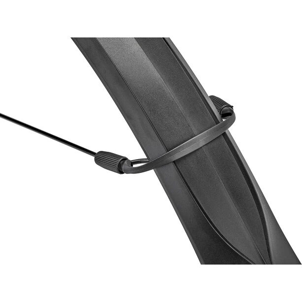 Hebie Viper S Jeu De Garde-boue 26-29" Avec Tiges De Fixation, Noir 1 Hebie Viper S Jeu De Garde-boue 26-29" Avec Tiges De Fixation, Noir