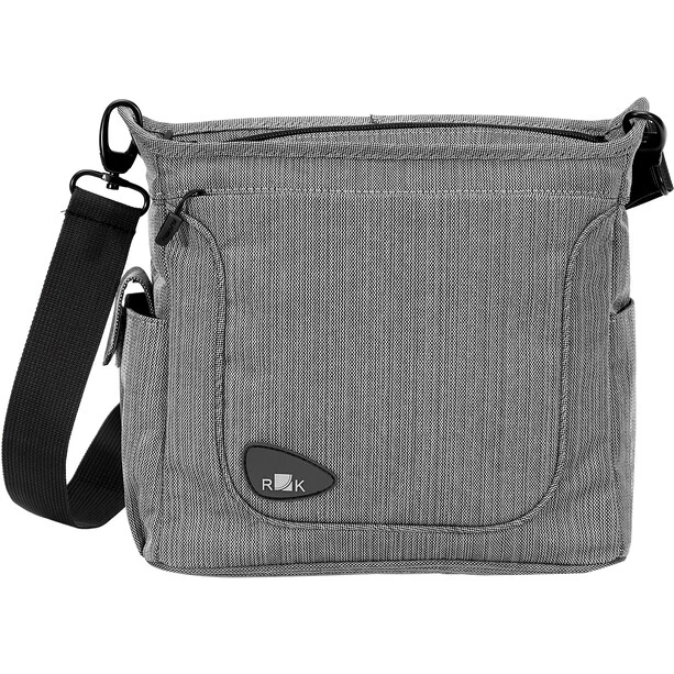 Klickfix Sacoches Pour Guidon Allegra Fashion Sacoche De Guidon, Gris 1 Klickfix Sacoches Pour Guidon Allegra Fashion Sacoche De Guidon, Gris