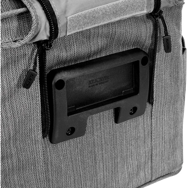 Klickfix Sacoches Pour Guidon Allegra Fashion Sacoche De Guidon, Gris 4 Klickfix Sacoches Pour Guidon Allegra Fashion Sacoche De Guidon, Gris – Image 4