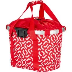 Klickfix Paniers Vélo Panier à Vélo 15l, Rouge
