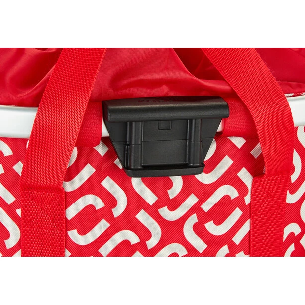 Klickfix Paniers Vélo Panier à Vélo 15l, Rouge 3 Klickfix Paniers Vélo Panier à Vélo 15l, Rouge – Image 3