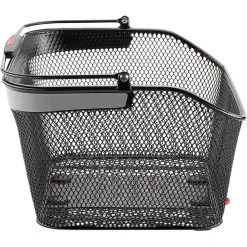 Klickfix Paniers Vélo City Panier De Vélo Porte-bagages, Noir