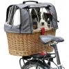 Klickfix Paniers Vélo Plus Panier à Chien Avec Clip, Marron/gris