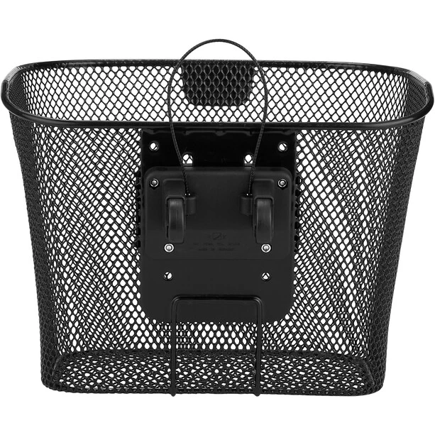 Klickfix Paniers Vélo Panier Fixe Avec Support, Noir 2 Klickfix Paniers Vélo Panier Fixe Avec Support, Noir – Image 2