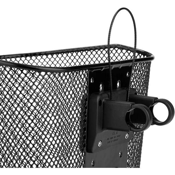 Klickfix Paniers Vélo Panier Fixe Avec Support, Noir 3 Klickfix Paniers Vélo Panier Fixe Avec Support, Noir – Image 3