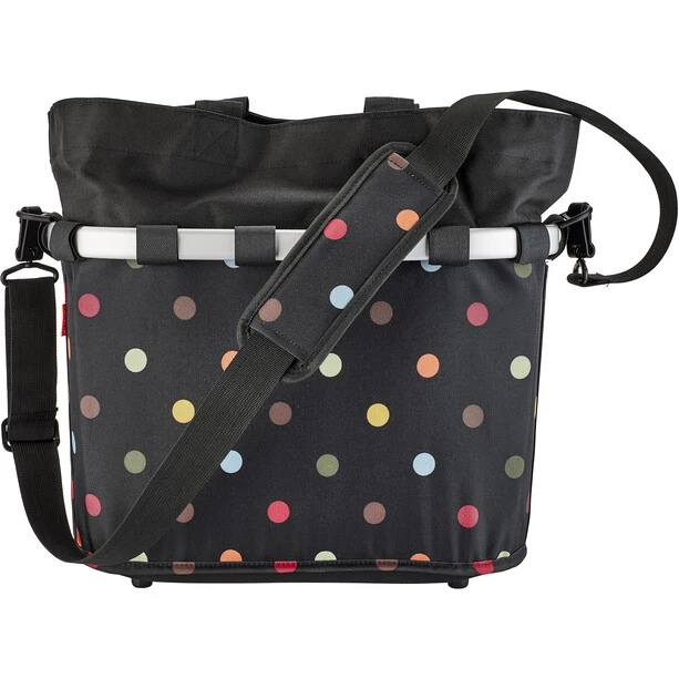 Klickfixklickfix-reisenthel Paniers Vélo Reisenthel Panier De Vélo Oval M, Noir 2 Klickfixklickfix-reisenthel Paniers Vélo Reisenthel Panier De Vélo Oval M, Noir – Image 2