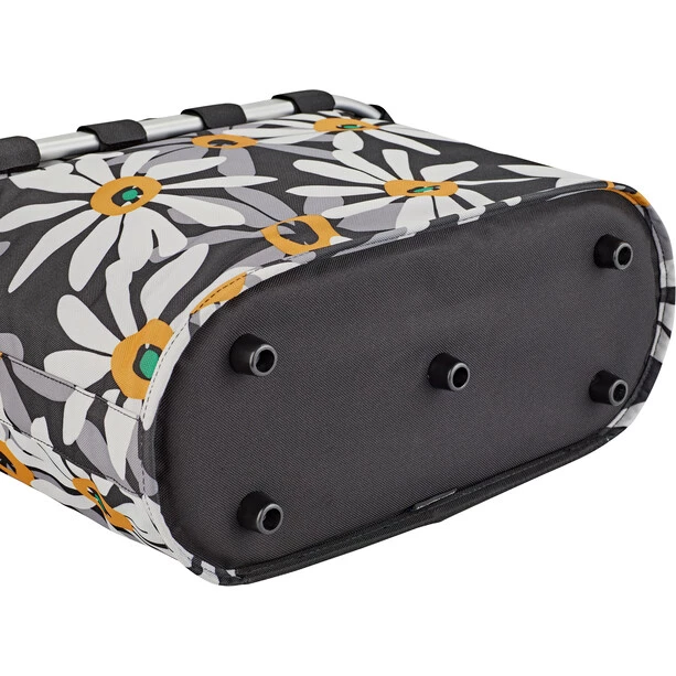 Klickfix Paniers Vélo Reisenthel Panier De Vélo Oval M, Noir/blanc 4 Klickfix Paniers Vélo Reisenthel Panier De Vélo Oval M, Noir/blanc – Image 4