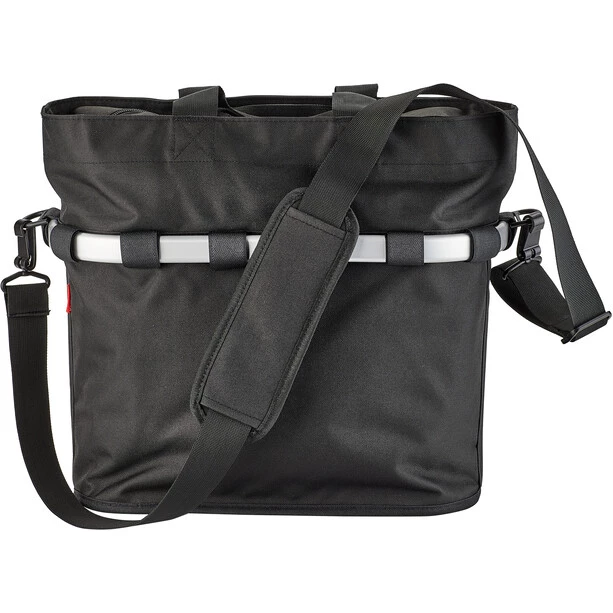 Klickfix Paniers Vélo Reisenthel Panier De Vélo Oval M, Noir 2 Klickfix Paniers Vélo Reisenthel Panier De Vélo Oval M, Noir – Image 2