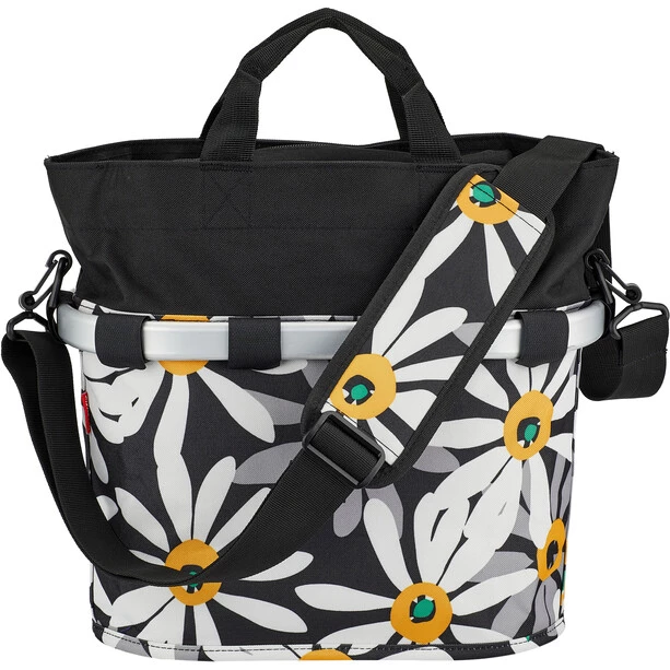 Klickfix Paniers Vélo Reisenthel Panier De Vélo Oval S, Noir/Multicolore 2 Klickfix Paniers Vélo Reisenthel Panier De Vélo Oval S, Noir/Multicolore – Image 2