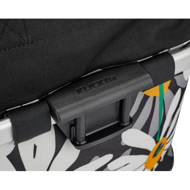 Klickfix Paniers Vélo Reisenthel Panier De Vélo Oval S, Noir/Multicolore 4 Klickfix Paniers Vélo Reisenthel Panier De Vélo Oval S, Noir/Multicolore – Image 4