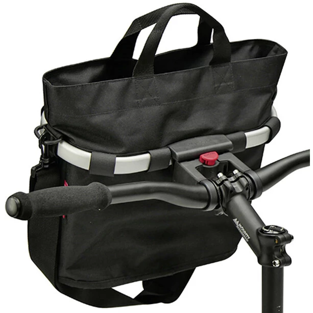 Klickfix Paniers Vélo Reisenthel Panier De Vélo Oval S, Noir 4 Klickfix Paniers Vélo Reisenthel Panier De Vélo Oval S, Noir – Image 4