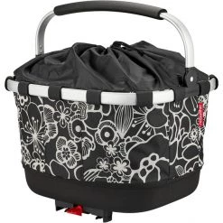 Klickfix Paniers Vélo Reisenthel Carrybag GT Panier à Vélo Pour Racktime, Noir