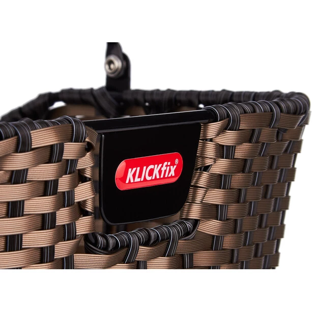 Klickfix Paniers Vélo Structura Panier, Marron 5 Klickfix Paniers Vélo Structura Panier, Marron – Image 5