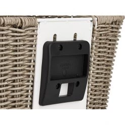 Klickfix Paniers Vélo Structura Panier Retro, Gris -Catégories les plus recherchées Soldes klickfix structura korb retro steingrau 4