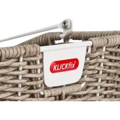 Klickfix Paniers Vélo Structura Panier Retro, Gris -Catégories les plus recherchées Soldes klickfix structura korb retro steingrau 7