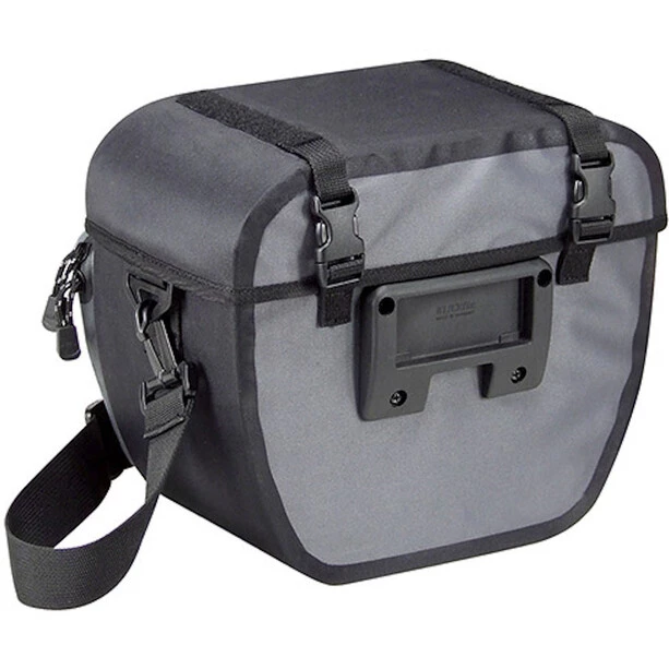 Klickfix Sacoches Pour Guidon Ultima Sacoche De Guidon, Noir/gris 2 Klickfix Sacoches Pour Guidon Ultima Sacoche De Guidon, Noir/gris – Image 2