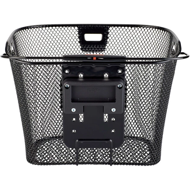 Klickfix Paniers Vélo Uni Panier Avec Porte-lampe, Noir 2 Klickfix Paniers Vélo Uni Panier Avec Porte-lampe, Noir – Image 2