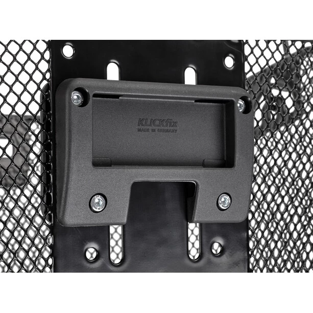 Klickfix Paniers Vélo Uni Panier Avec Porte-lampe, Noir 3 Klickfix Paniers Vélo Uni Panier Avec Porte-lampe, Noir – Image 3