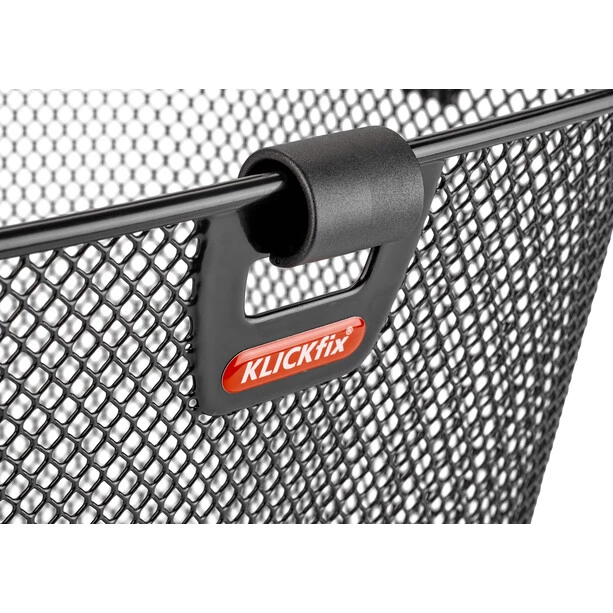 Klickfix Paniers Vélo Uni Panier Avec Porte-lampe, Noir 4 Klickfix Paniers Vélo Uni Panier Avec Porte-lampe, Noir – Image 4