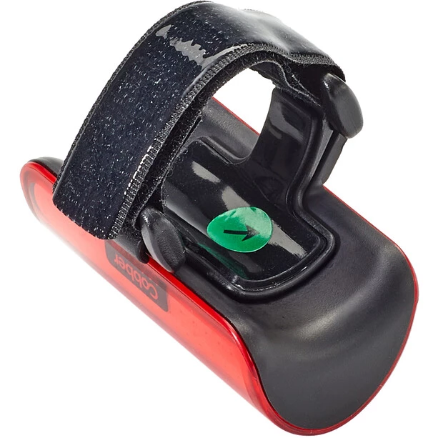 Knog Éclairage Vélo à Pile Cobber Mid Feu Arrière, Rouge/noir 1 Knog Éclairage Vélo à Pile Cobber Mid Feu Arrière, Rouge/noir