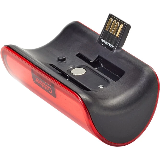 Knog Éclairage Vélo à Pile Cobber Mid Feu Arrière, Rouge/noir 2 Knog Éclairage Vélo à Pile Cobber Mid Feu Arrière, Rouge/noir – Image 2