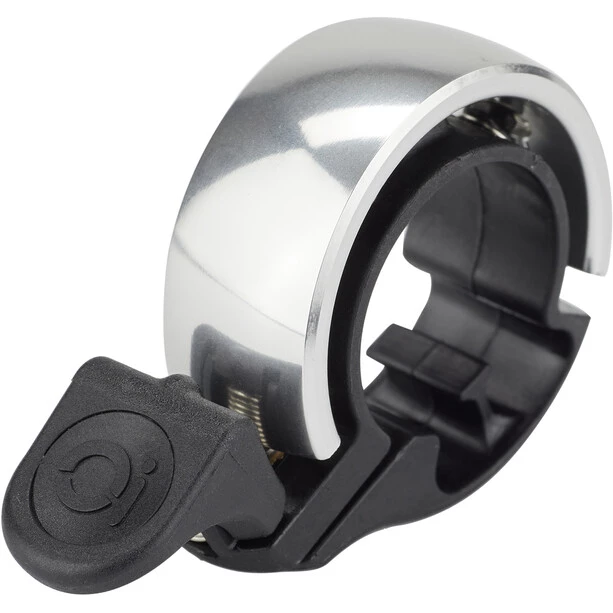 Knog Sonnettes Oi Classic Sonnette De Vélo, Noir/argent 1 Knog Sonnettes Oi Classic Sonnette De Vélo, Noir/argent
