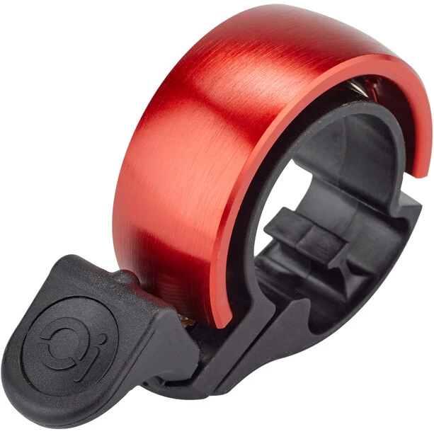 Knog Sonnettes Oi Classic Sonnette De Vélo, Noir/rouge 1 Knog Sonnettes Oi Classic Sonnette De Vélo, Noir/rouge