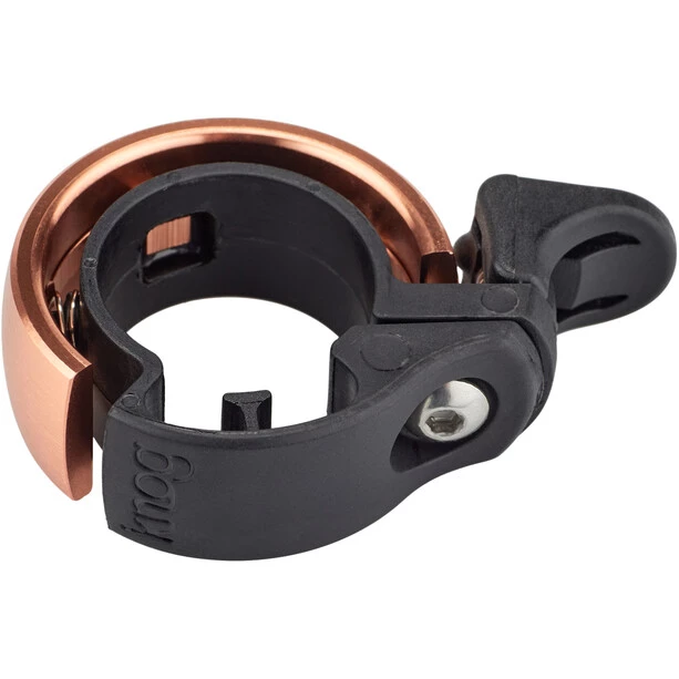 Knog Sonnettes Oi Classic Sonnette De Vélo, Or/noir 2 Knog Sonnettes Oi Classic Sonnette De Vélo, Or/noir – Image 2