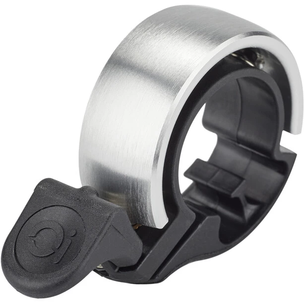 Knog Sonnettes Oi Classic Sonnette De Vélo, Argent/noir 1 Knog Sonnettes Oi Classic Sonnette De Vélo, Argent/noir