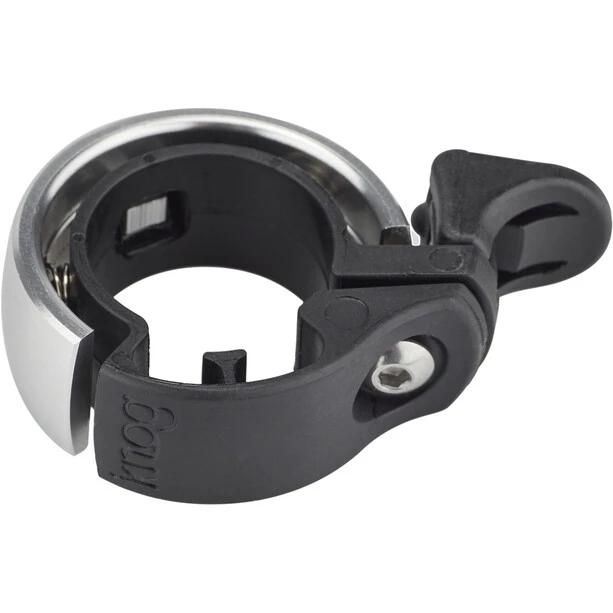 Knog Sonnettes Oi Classic Sonnette De Vélo, Argent/noir 2 Knog Sonnettes Oi Classic Sonnette De Vélo, Argent/noir – Image 2