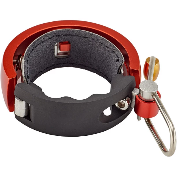 Knog Sonnettes Oi Luxe Sonnette, Noir/rouge 2 Knog Sonnettes Oi Luxe Sonnette, Noir/rouge – Image 2