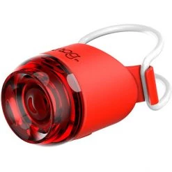 Knog Éclairage Vélo à Pile Plug Feu Arrière, Rouge