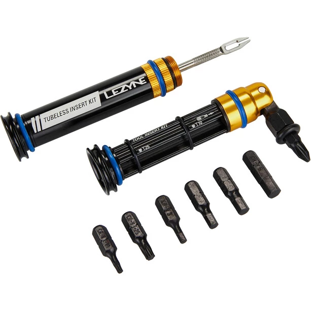 Lezyne Mini-outils & Outils Multifonctions BarPlug Dual Insert Kit Outils Medium 1 Lezyne Mini-outils & Outils Multifonctions BarPlug Dual Insert Kit Outils Medium