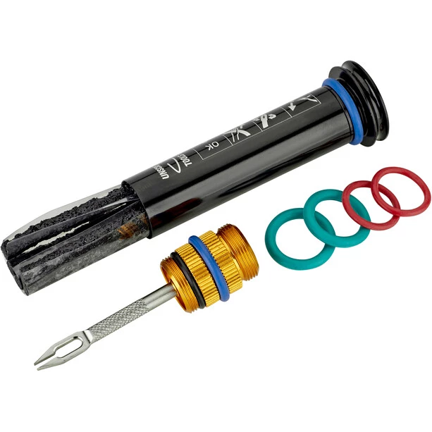 Lezyne Mini-outils & Outils Multifonctions BarPlug Tubeless Insert Kit De Réparation Avec 5 Bandes De Réparation, Noir 1 Lezyne Mini-outils & Outils Multifonctions BarPlug Tubeless Insert Kit De Réparation Avec 5 Bandes De Réparation, Noir