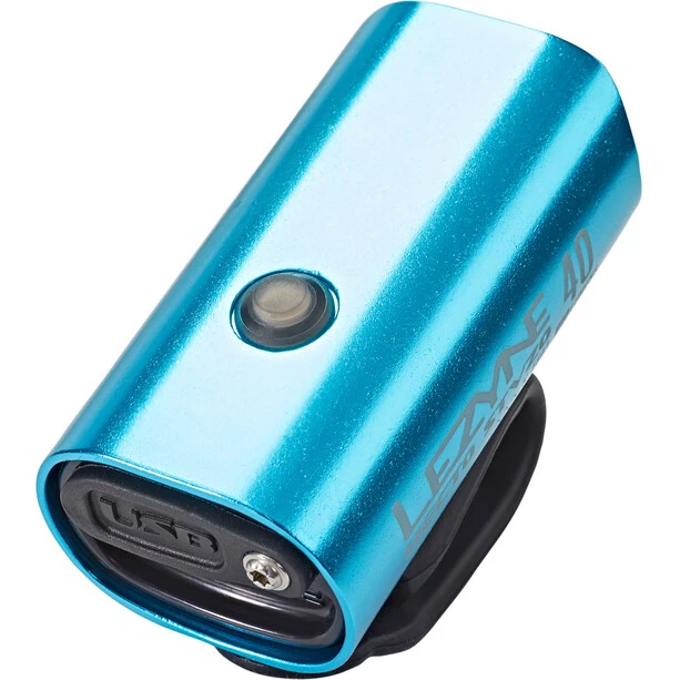 Lezyne Éclairage Vélo à Pile Hecto Drive 40 Éclairage LED Avant, Bleu/noir 1 Lezyne Éclairage Vélo à Pile Hecto Drive 40 Éclairage LED Avant, Bleu/noir