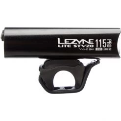 Lezyne Éclairage Vélo à Pile Lite Drive Pro 115 Éclairage LED Avant, Noir