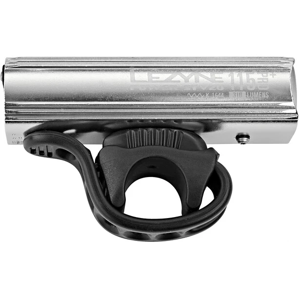 Lezyne Éclairage Vélo à Pile Power Pro 115 Éclairage LED Avant, Argent/noir 1 Lezyne Éclairage Vélo à Pile Power Pro 115 Éclairage LED Avant, Argent/noir