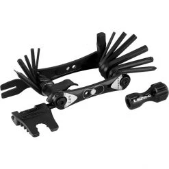 Lezyne Mini-outils & Outils Multifonctions RAP II CO2 Outil Multifonction Avec 25 Fonctions, Noir