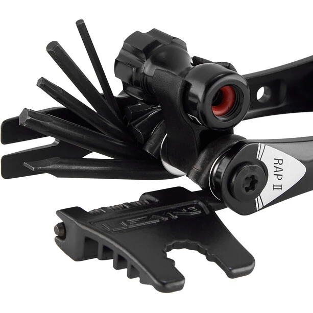 Lezyne Mini-outils & Outils Multifonctions RAP II CO2 Outil Multifonction Avec 25 Fonctions, Noir 2 Lezyne Mini-outils & Outils Multifonctions RAP II CO2 Outil Multifonction Avec 25 Fonctions, Noir – Image 2